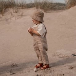 Huttelihut Cotton Canvas Festival Hat - Khaki Cotton & Linen