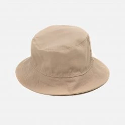 Huttelihut Cotton Canvas Festival Hat - Khaki Cotton & Linen