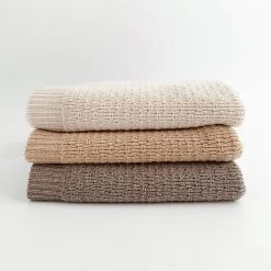 Hvid Merino Wool Dora Blanket/Swaddle - Sand Baby Sleep & Blankets