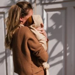 Hvid Baby Sleep & Blankets Merino Wool Cocoon - Oat