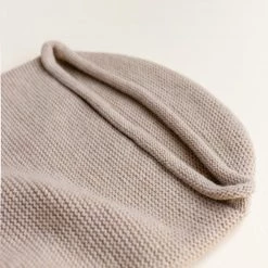 Hvid Merino Wool Cocoon - Sand Baby Gifts