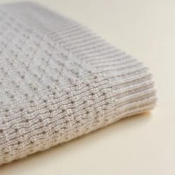 Hvid Merino Wool Dora Blanket/Swaddle - Off White