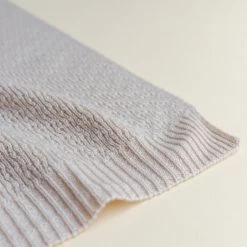 Hvid Merino Wool Dora Blanket/Swaddle - Off White
