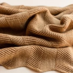 Hvid Merino Wool Freddie Blanket/Swaddle - Ochre Baby Sleep & Blankets