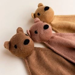 Hvid Merino Wool Tokki Teddy Comforter - Terracotta Toys 10 Hvid Merino Wool Tokki Teddy Comforter - Terracotta Toys