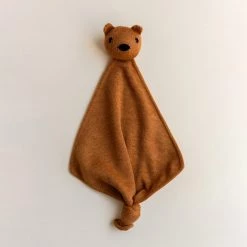 Hvid Baby Gifts Merino Wool Tokki Teddy Comforter - Rust