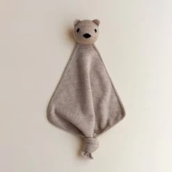 Hvid Merino Wool Tokki Teddy Comforter - Sand Toys