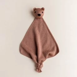 Hvid Merino Wool Tokki Teddy Comforter - Terracotta Toys