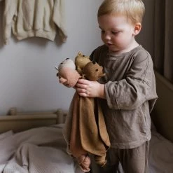 Hvid Merino Wool Tokki Teddy Comforter - Ochre Toys