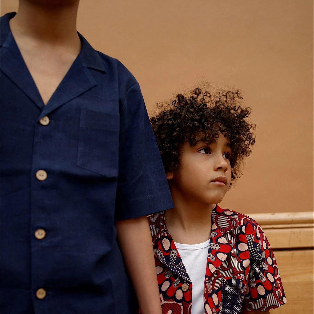 Kamso Cotton Temi Shirt - Deep Dark Indigo 8 Kamso Cotton Temi Shirt - Deep Dark Indigo