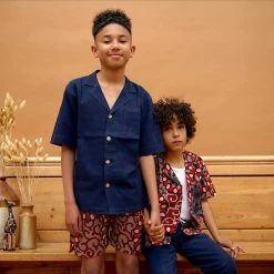 Kamso Cotton Temi Shirt - Deep Dark Indigo 12 Kamso Cotton Temi Shirt - Deep Dark Indigo