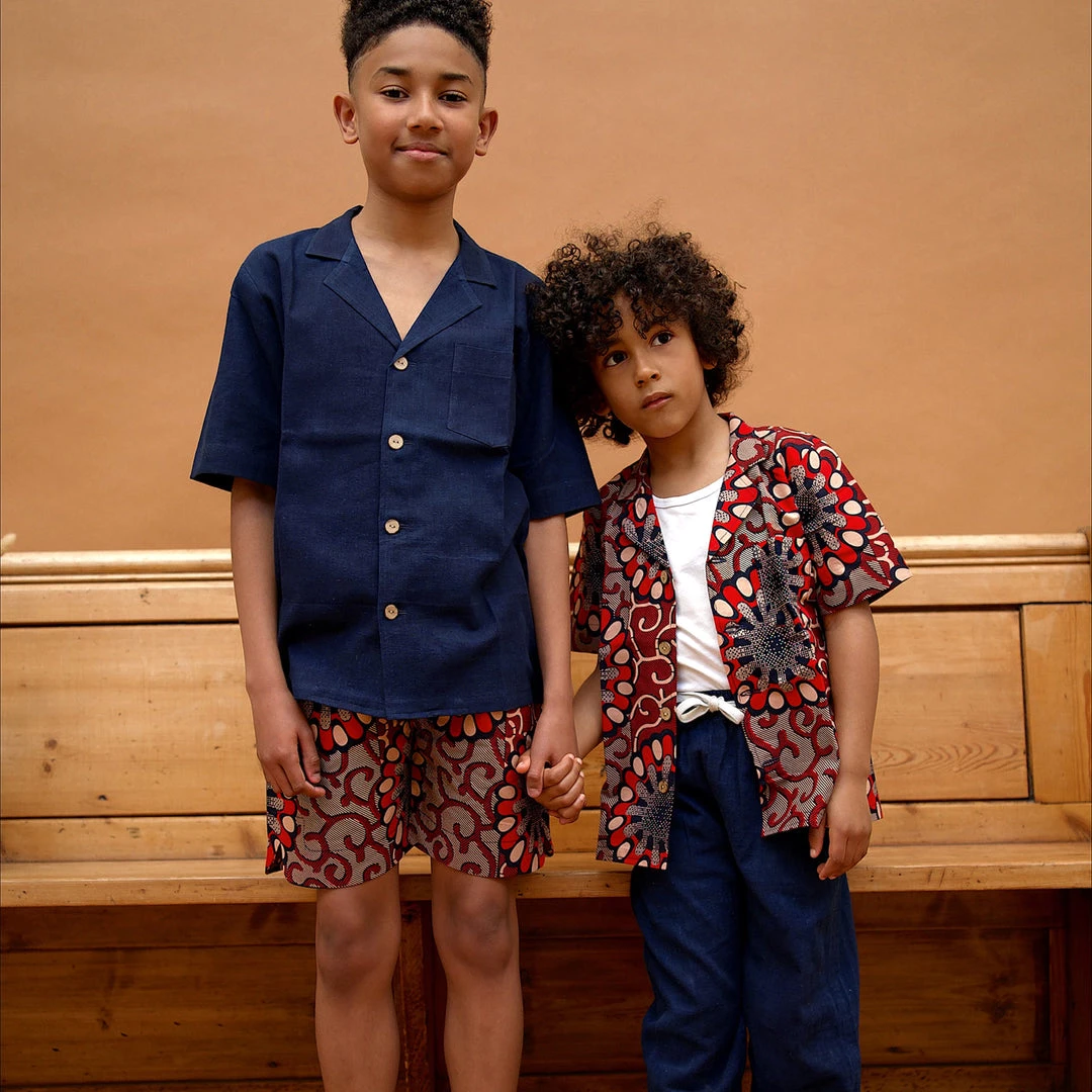 Kamso Cotton Temi Shirt - Deep Dark Indigo 9 Kamso Cotton Temi Shirt - Deep Dark Indigo