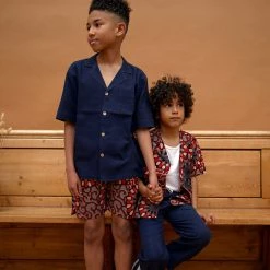 Kamso Cotton Temi Shirt - Deep Dark Indigo 17 Kamso Cotton Temi Shirt - Deep Dark Indigo