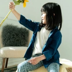 Kamso Cotton Malam Shirt - Deep Indigo 15 Kamso Cotton Malam Shirt - Deep Indigo