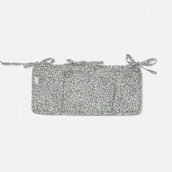 Konges Sløjd Organic Cotton Quilted Bed Pocket - Blue Blossom Mist