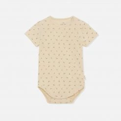 Konges Sløjd Organic Cotton SS Body - Petales SALE