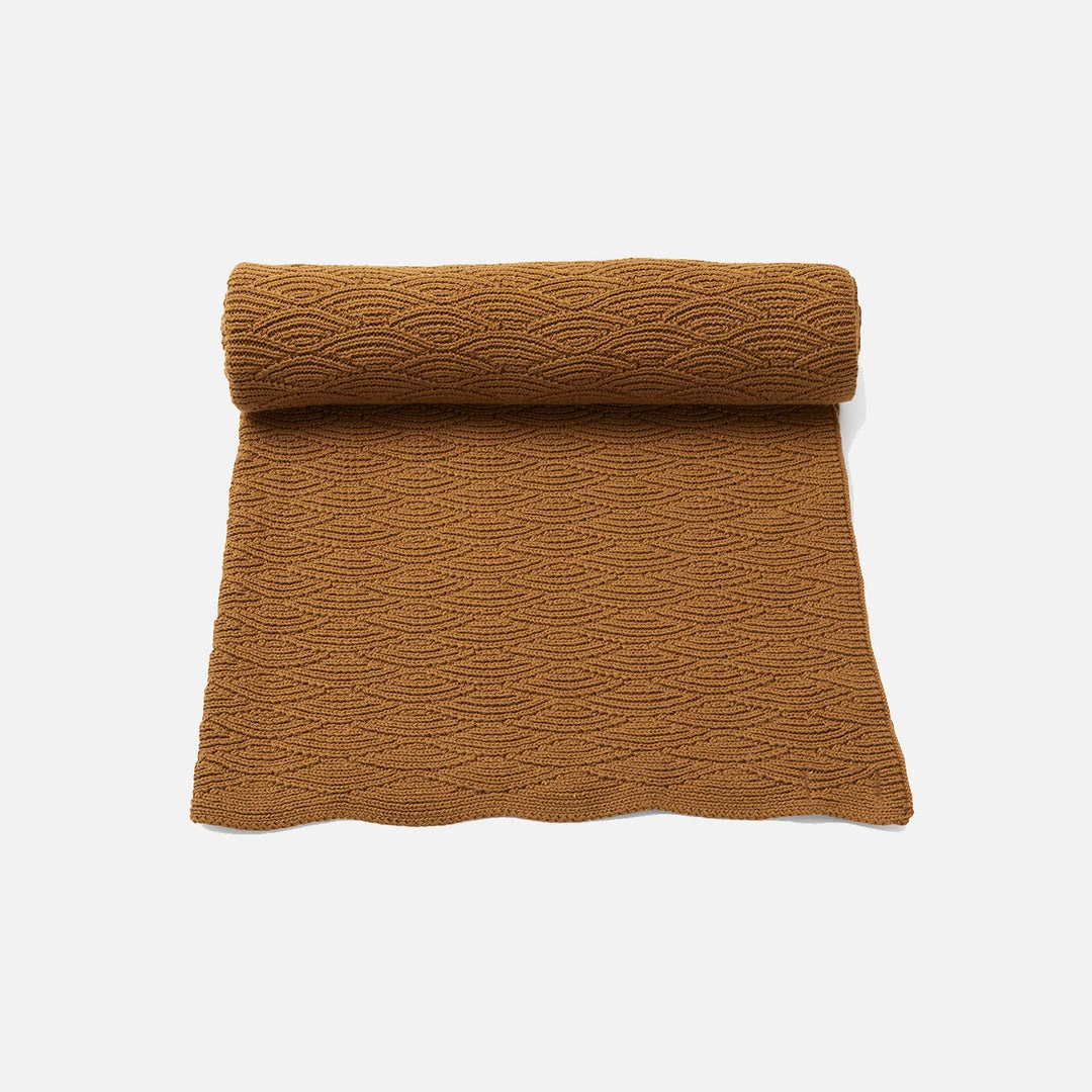 Konges Sløjd Organic Cotton Pointelle Blanket/Swaddle - Dijon Baby Sleep & Blankets 3 Konges Sløjd Organic Cotton Pointelle Blanket/Swaddle - Dijon Baby Sleep & Blankets