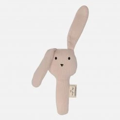Konges Sløjd Cotton Activity Hand Rabbit - Light Rose