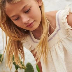 Organic Cotton Liilu Nightdress - Milk