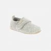 Living Kitzbühel Undyed Boiled Wool Slipper Shoe - Natural Ecru