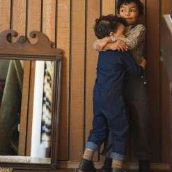 Mabo Cotton Canvas Remy Trousers - Charcoal