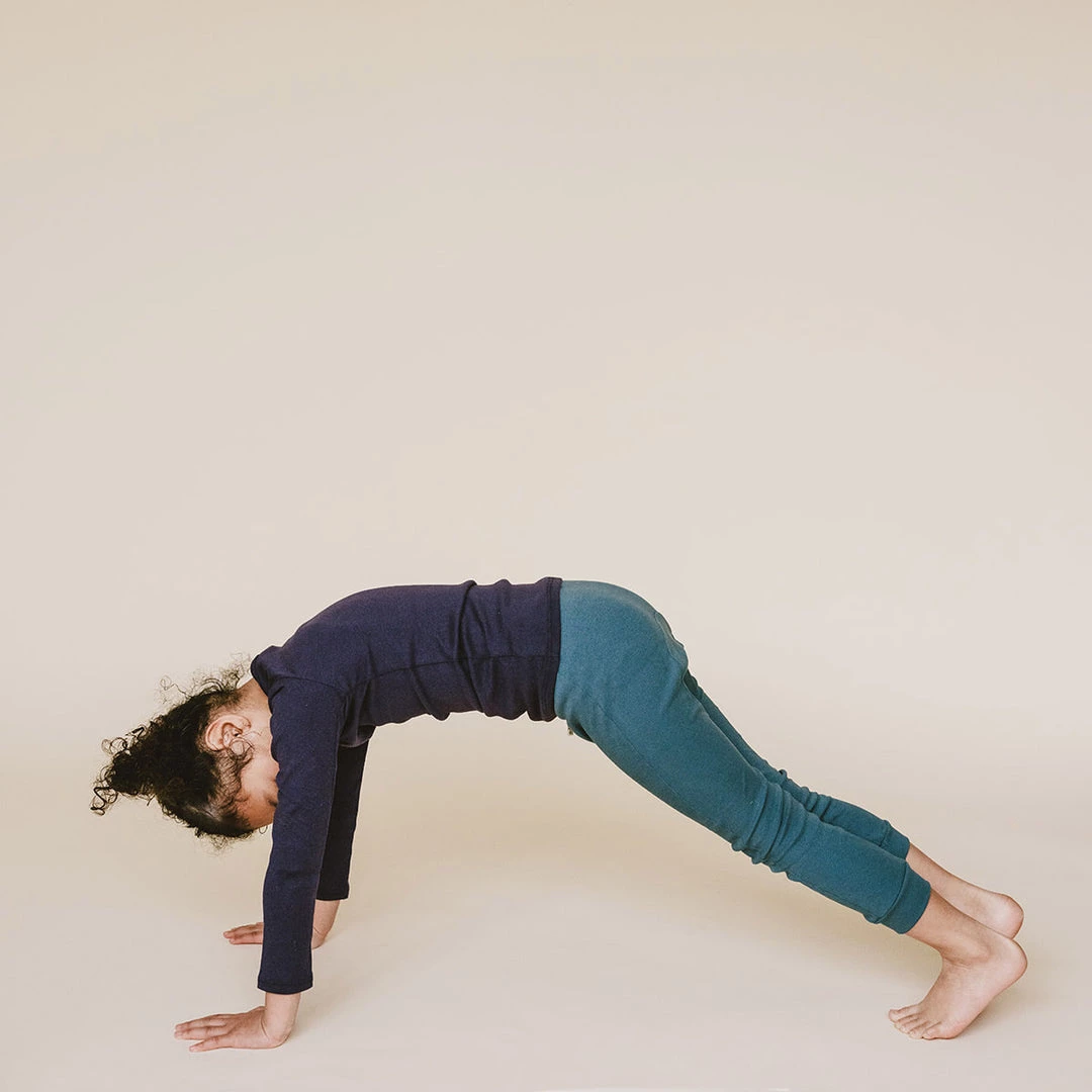 Mabo Organic Cotton Leggings - Azure 8 Mabo Organic Cotton Leggings - Azure