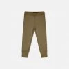 Matona SALE Organic Cotton Waffle Pants - Olive 1 Matona SALE Organic Cotton Waffle Pants - Olive