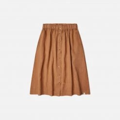 Matona Women's Linen Elsa Skirt - Hazel SALE