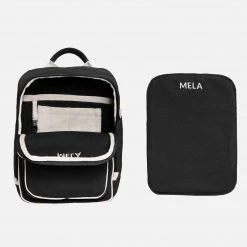 Organic Cotton Mela II Mini Backpack - Black