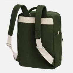 Organic Cotton Mela II Backpack - Olive Green 16 Organic Cotton Mela II Backpack - Olive Green