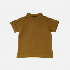 Minimalisma Organic Cotton Piqué SS Eiven Polo Shirt - Seaweed