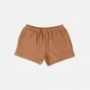 Minimalisma SALE Organic Cotton Piqué Ejby Shorts - Nougat