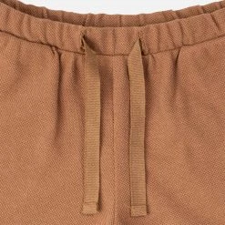 Minimalisma SALE Organic Cotton Piqué Ejby Shorts - Nougat