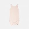 Minimalisma Organic Cotton Rib Sleeveless Rap Body - Powder 2 Minimalisma Organic Cotton Rib Sleeveless Rap Body - Powder