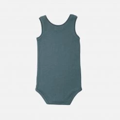 Minimalisma Organic Cotton Sleeveless Nap Body - Deep Ocean