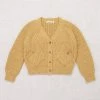 Misha & Puff Pima Cotton Fisherman Rib Everyday Cardigan - Root Cotton & Linen