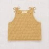Misha & Puff Cotton & Linen Pima Cotton Block Stitch Tie Tank - Root 1 Misha & Puff Cotton & Linen Pima Cotton Block Stitch Tie Tank - Root