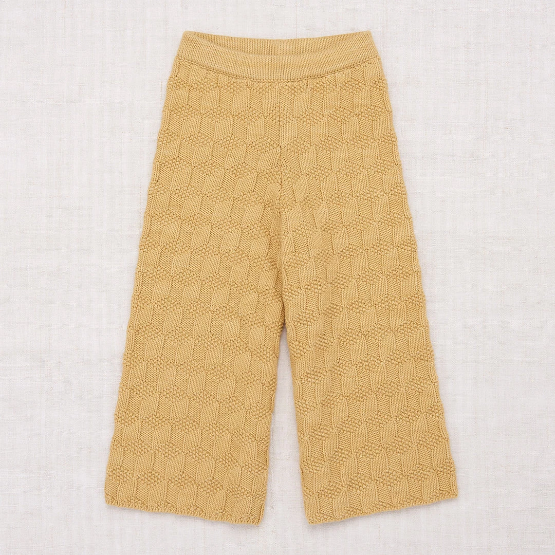 Misha & Puff Pima Cotton Block Stitch Wide Pants - Root Cotton & Linen 3 Misha & Puff Pima Cotton Block Stitch Wide Pants - Root Cotton & Linen