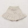 Misha & Puff Hand Knit Pima Cotton Skating Pond Skirt - Moon Cotton & Linen