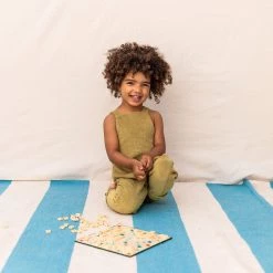 Monkind Organic Cotton Dungarees - Leaf SALE