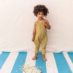 Monkind Organic Cotton Dungarees - Leaf SALE