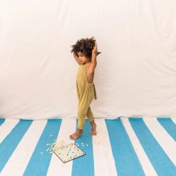 Monkind Organic Cotton Dungarees - Leaf SALE