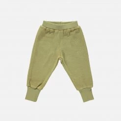 Monkind Organic Cotton Easy Pants - Leaf