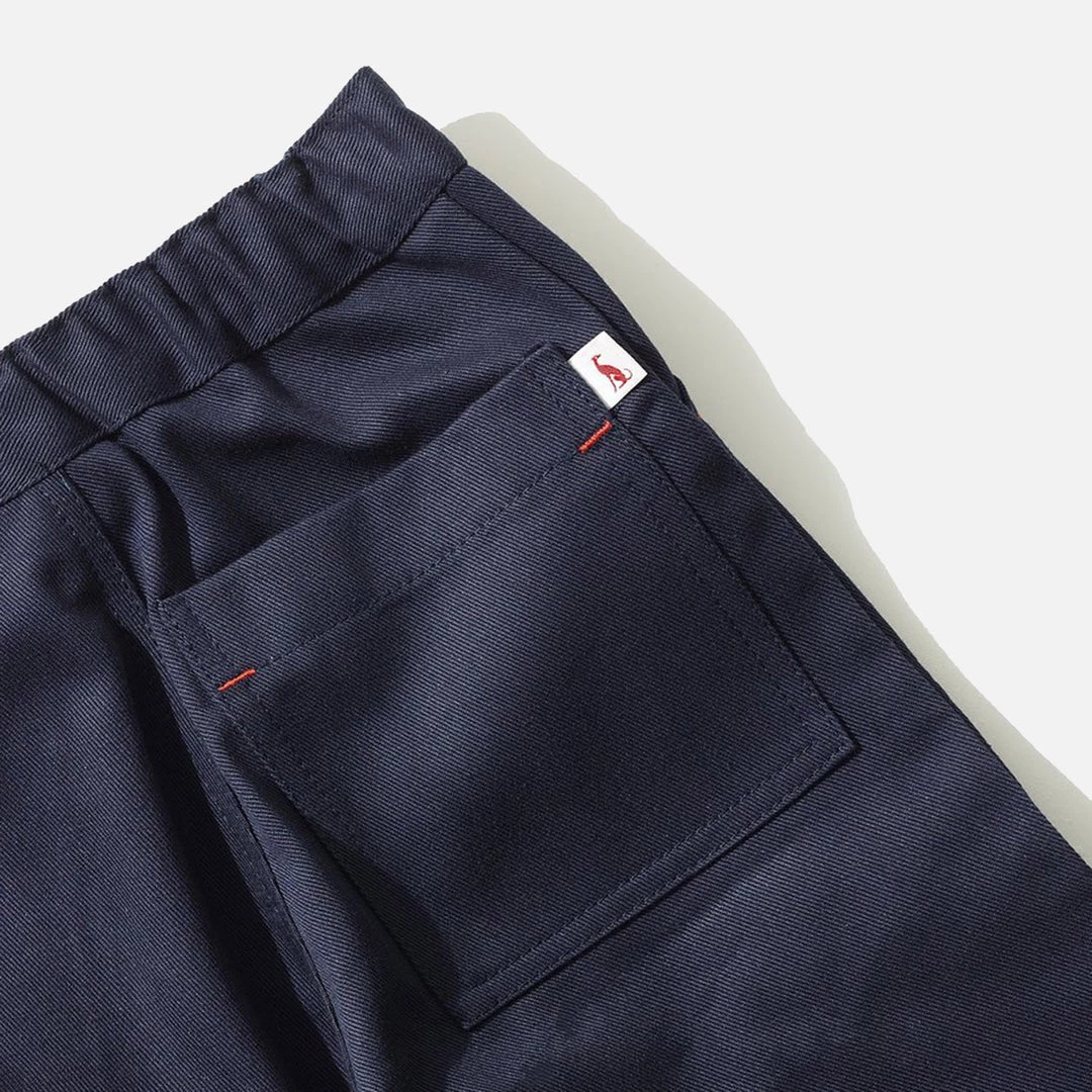 Monty & Co Cotton Utility Trouser - Light Navy Cotton & Linen 7 Monty & Co Cotton Utility Trouser - Light Navy Cotton & Linen