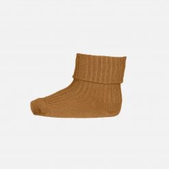 MP Baby Wool Wool Rib Ankle Socks - Wood Trush