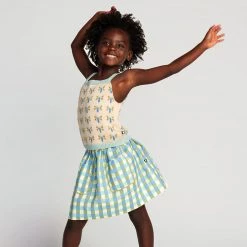 Oeuf Cotton Clover Tank - Celadon SALE