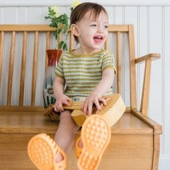 Oeuf Cotton Clover Bloomer Set - Hemp SALE