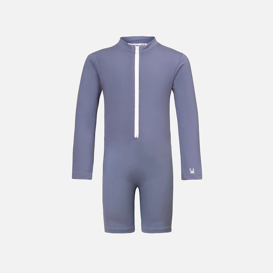 Petit Crabe Combi Sunsuit - Midnight Fog 3 Petit Crabe Combi Sunsuit - Midnight Fog