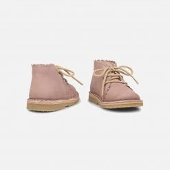Petit Nord Scallop Desert Boots - Old Rose 13 Petit Nord Scallop Desert Boots - Old Rose