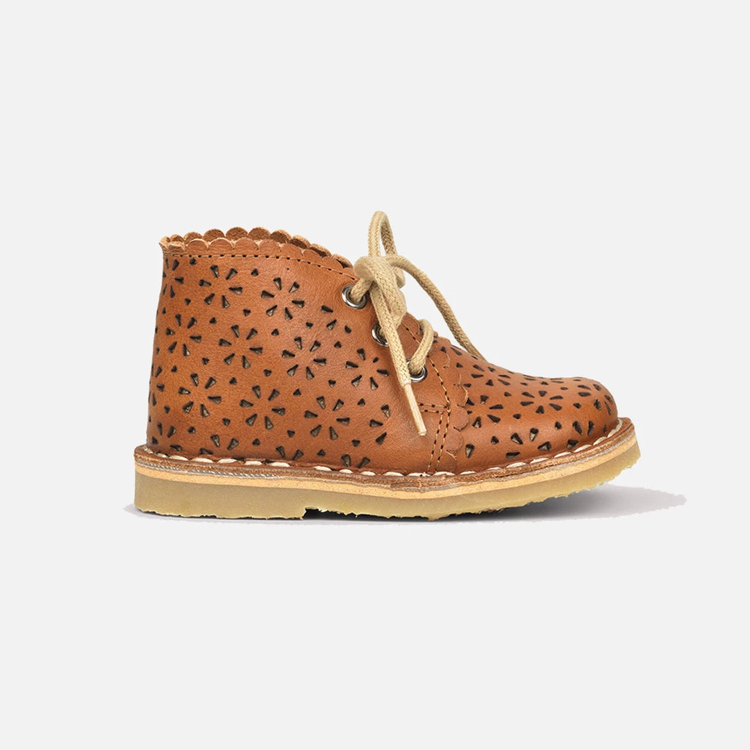 Petit Nord Shoes Scallop Windmill Boots - Cognac 7 Petit Nord Shoes Scallop Windmill Boots - Cognac